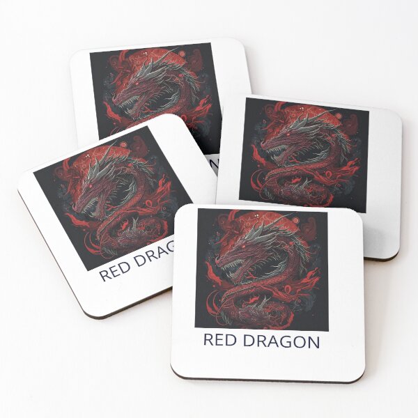 Item preview, The red dragon designed and sold by Shop AR10.