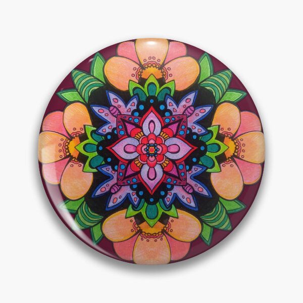 Item preview, Spring Flower Mandala  designed and sold by AmeUmiShop.