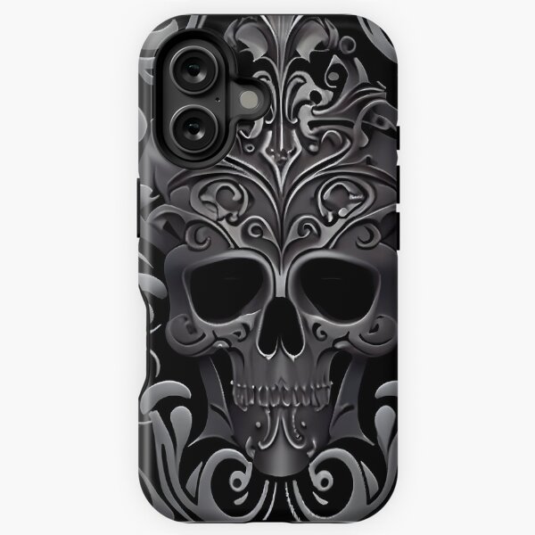 Item preview, Ornamental Gothic Skull Patterns V designed and sold by Gadgetaliciouss.