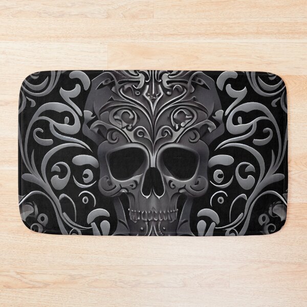 Artikelvorschau, Ornamental Gothic Skull Patterns V entworfen und verkauft von Gadgetaliciouss.