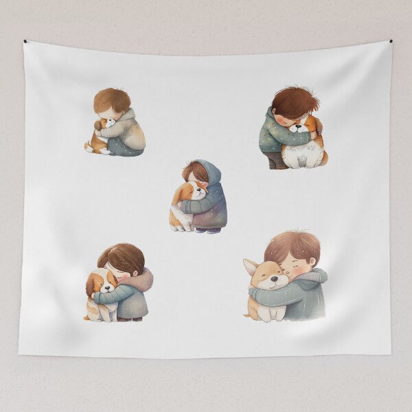 Item preview, Dog hugs designed and sold by Ralu04.