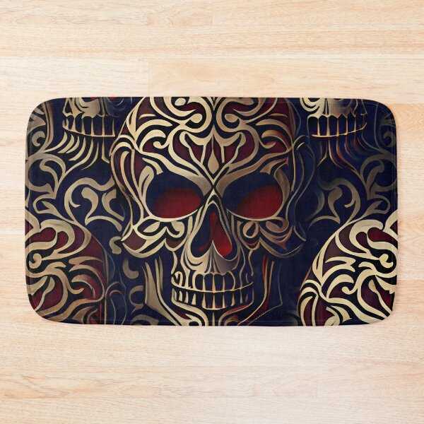 Artikelvorschau, Ornamental Gothic Skull Patterns VI entworfen und verkauft von Gadgetaliciouss.