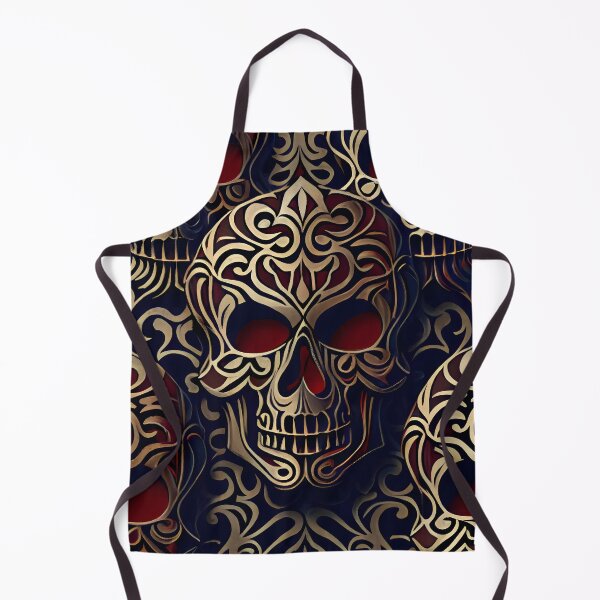 Artikelvorschau, Ornamental Gothic Skull Patterns VI entworfen und verkauft von Gadgetaliciouss.