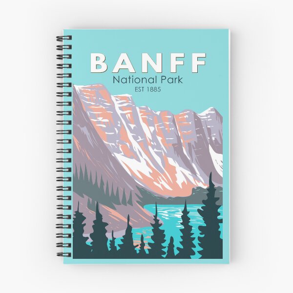 Item preview, Banff National Park Moraine Lake Vintage designed and sold by KrisSidDesigns.