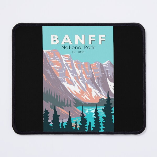Item preview, Banff National Park Moraine Lake Vintage designed and sold by KrisSidDesigns.