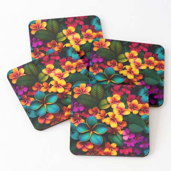 Item preview, Tropical Flowers with Deep Colors designed and sold by BeachBumPics.