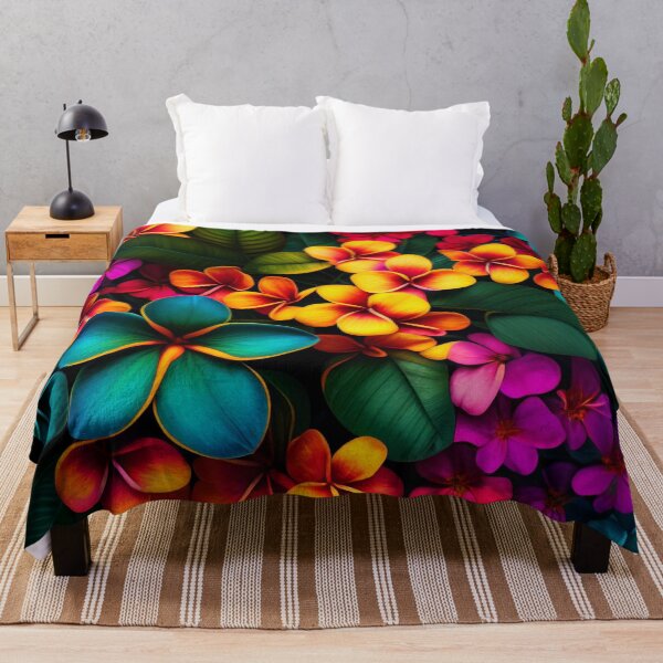 Item preview, Tropical Flowers with Deep Colors designed and sold by BeachBumPics.
