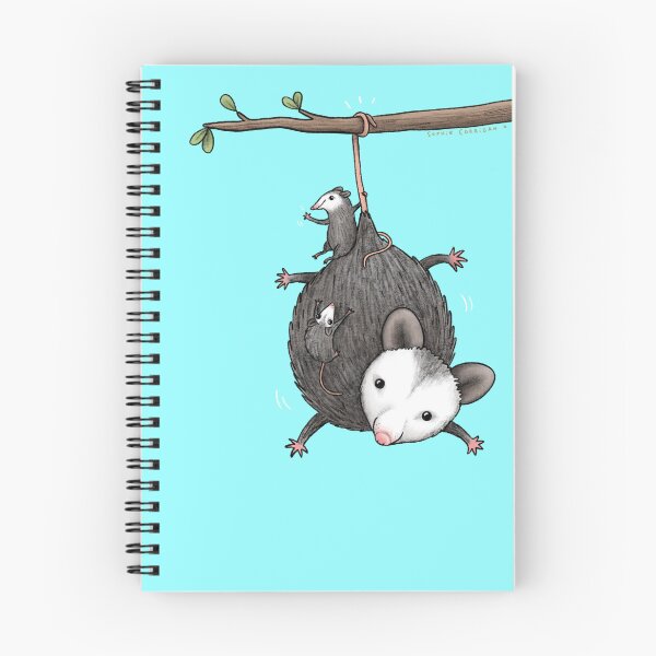 Item preview, Opossum Family - Bright Background designed and sold by SophieCorrigan.
