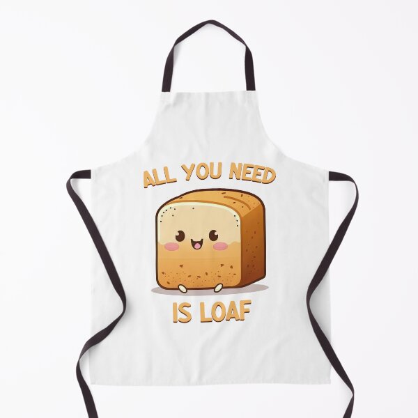 Item preview, All You Need Is Loaf - Cute Kawaii Happy Loaf Of Bread designed and sold by JustSimpleUK.