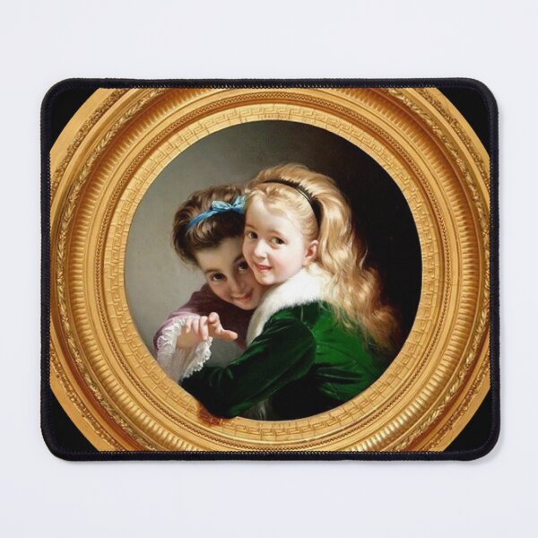 Item preview, Two laughing Girls (1880) - Pere Borrell del Caso designed and sold by SALON DES ARTS.