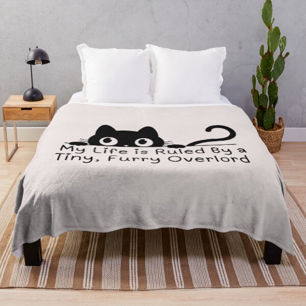 Item preview, My Life Is Ruled By a Tiny Furry Overlord for Cute Cat lovers designed and sold by Cheeeeky.