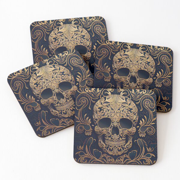 Item preview, Ornamental Gothic Skull Patterns XI designed and sold by Gadgetaliciouss.