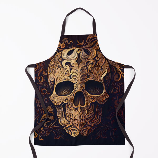 Aperçu de l'œuvre Ornamental Gothic Skull Patterns XII créée et vendue par Gadgetaliciouss.