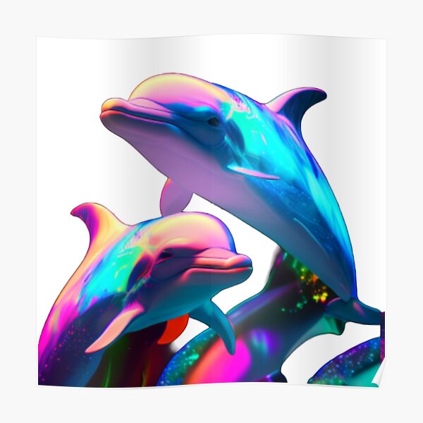 Posters & Canvases – The Dolphins Dive