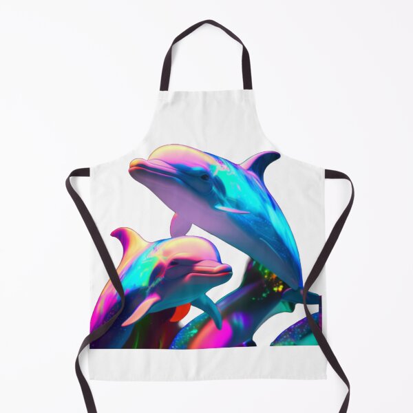 Item preview, Wonderful and Colourful Dolphins designed and sold by GloriousArtSKD.