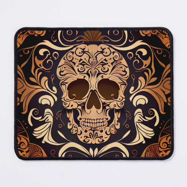 Artikelvorschau, Ornamental Gothic Skull Patterns XIII entworfen und verkauft von Gadgetaliciouss.