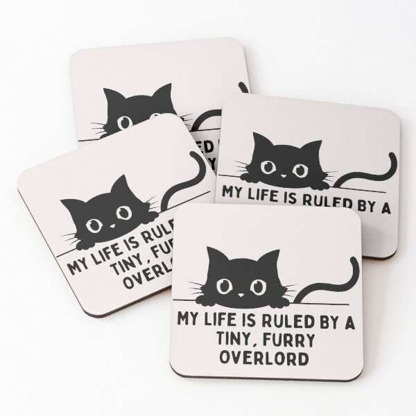 Item preview, My Life Is Ruled By a Tiny Furry Overlord  designed and sold by Cheeeeky.