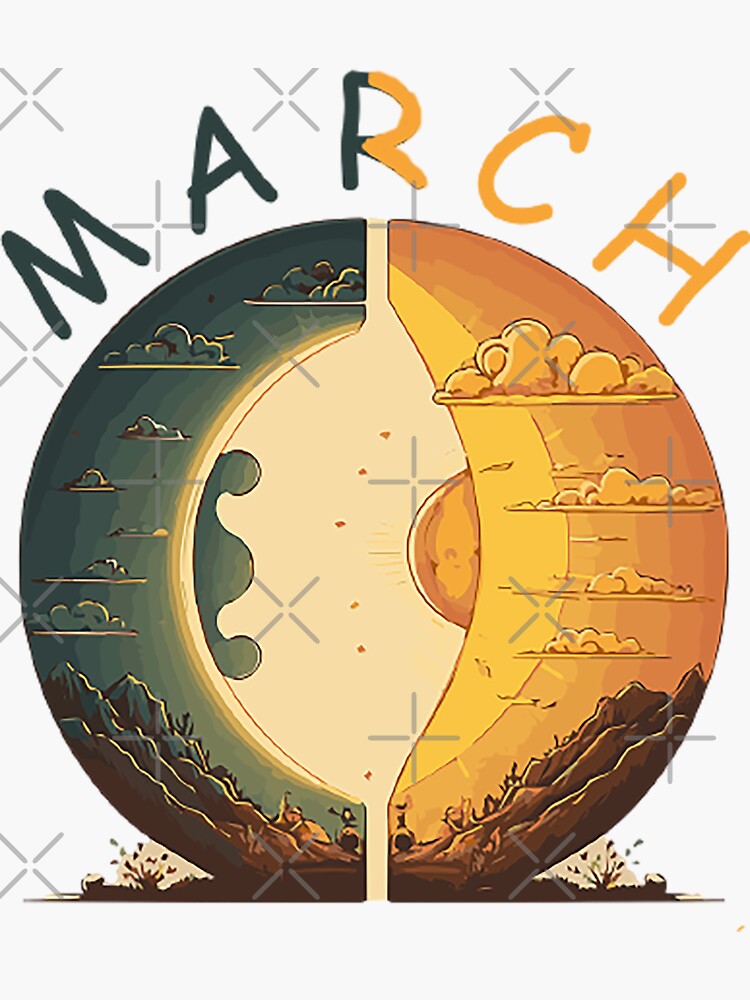 March Equinox Stickers for Sale