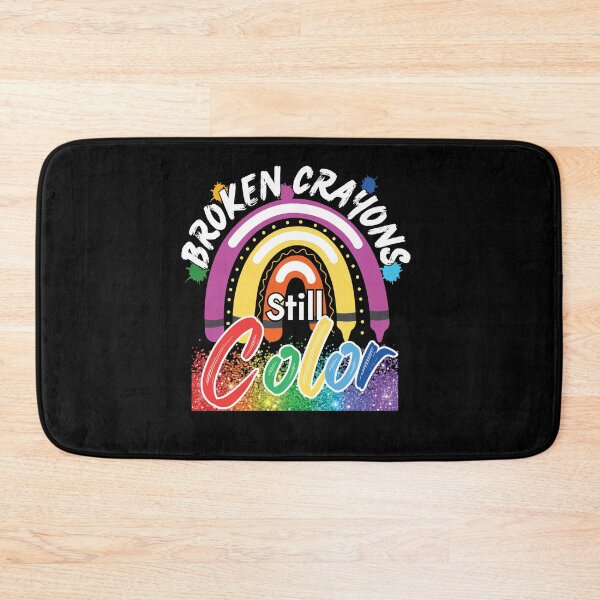 Item preview, Broken Crayons Still Color (Mental Health Awareness) designed and sold by i-longmanshop.