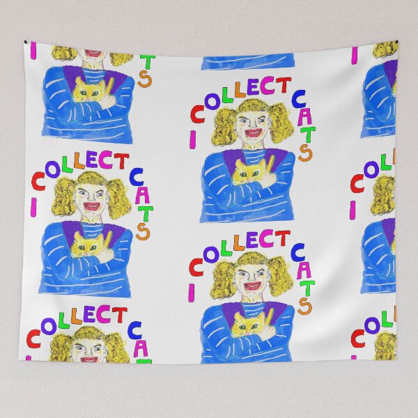 Item preview, I collect cats pet owner, crazy cat lady designed and sold by MiowandMolly.