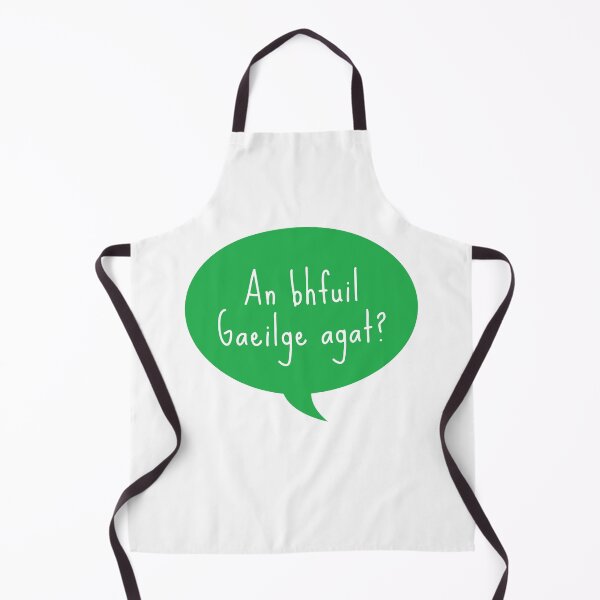 Item preview, An Bhfuil Gaeilge Agat Irish Language Speech Bubble designed and sold by Irishprints.