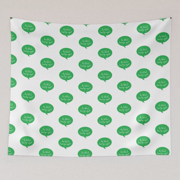 Item preview, An Bhfuil Gaeilge Agat Irish Language Speech Bubble designed and sold by Irishprints.