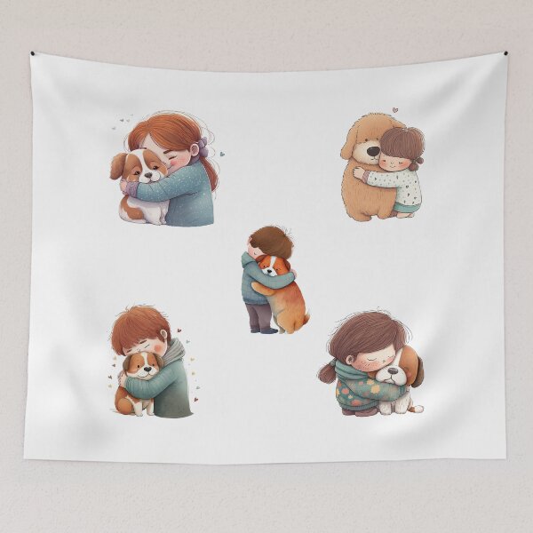 Item preview, Dog hugs designed and sold by Ralu04.