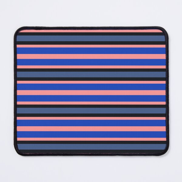 Item preview, Vintage Blue and black Horizontal Stripes designed and sold by S4Graphics.