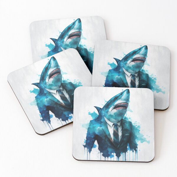 Item preview, Work Shark , busy at the office!  designed and sold by sketchzen.