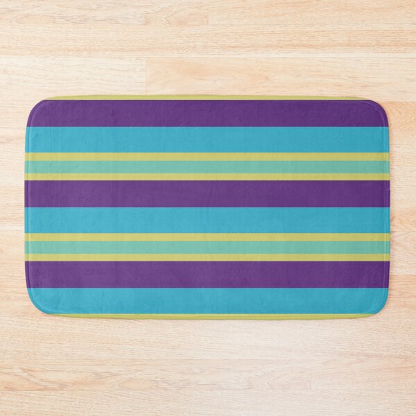Item preview, Vintage Light Blue and Purple Horizontal Stripes designed and sold by S4Graphics.