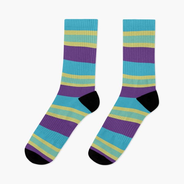 Item preview, Vintage Light Blue and Purple Horizontal Stripes designed and sold by S4Graphics.