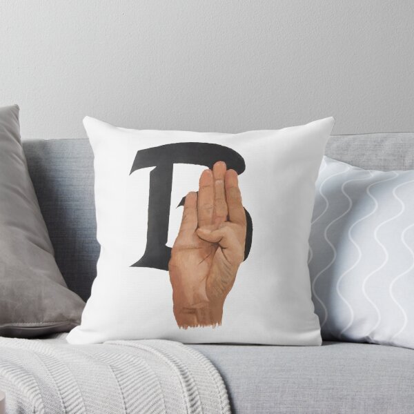 Item preview, B Sign Language Oil Painting designed and sold by Taniya Tucker.