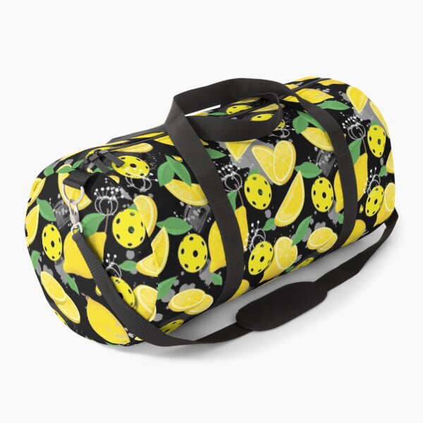 Item preview, Lemon pickleball, yellow on black designed and sold by EvieWoj.