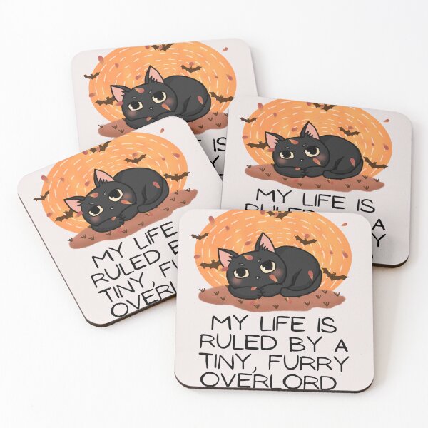 Item preview,  My Life Is Ruled By a Tiny Furry Overlord designed and sold by Cheeeeky.