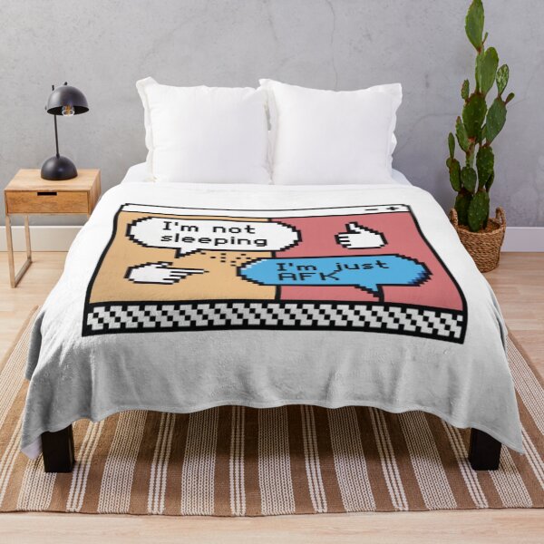 Item preview, I'm Not Sleeping I'm Just AFK Funny Gamer  designed and sold by EdStark.