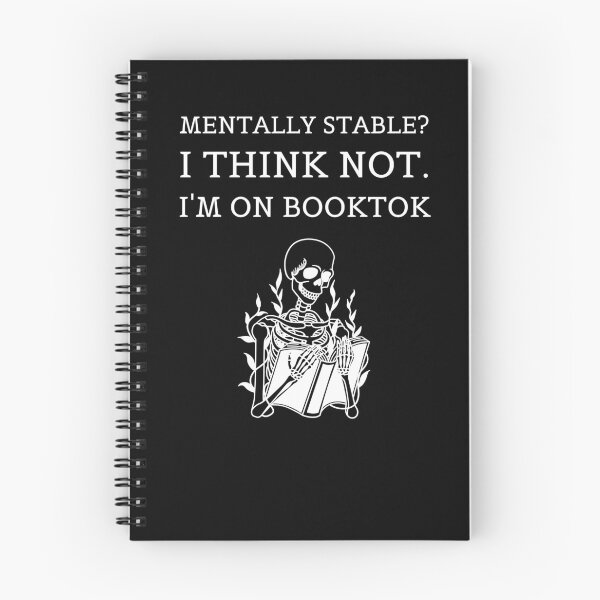 Item preview, Mentally stable? I think not. I'm on booktok.  designed and sold by E-Eden.