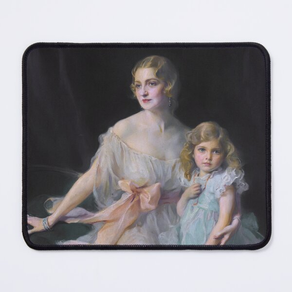 Item preview, Mrs Claude Leigh and Miss Virginia Leigh (1933) - Philip de Laszlo designed and sold by SALON DES ARTS.