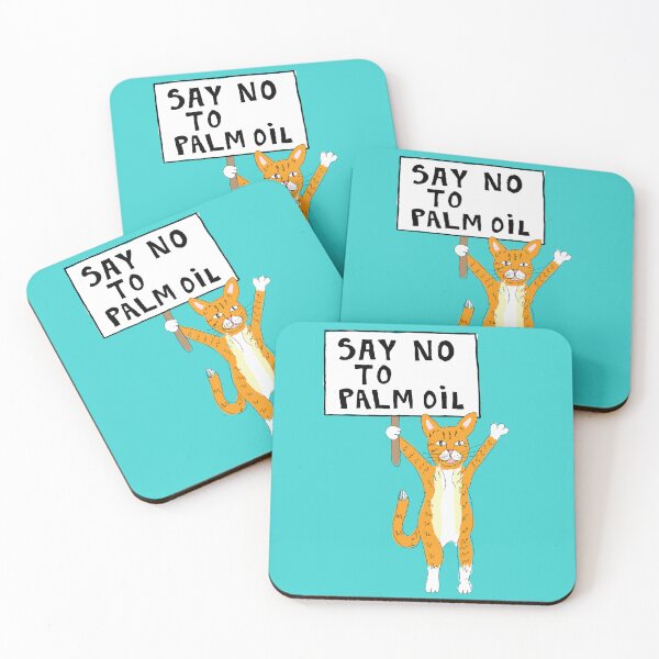 Item preview, Say no to palm oil, environmental, food designed and sold by MiowandMolly.