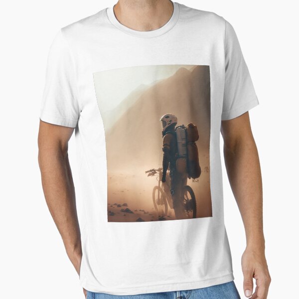Item preview, Bike Packing Desert Mars Explore Essential T-Shirt  designed and sold by BIKE PACKING.
