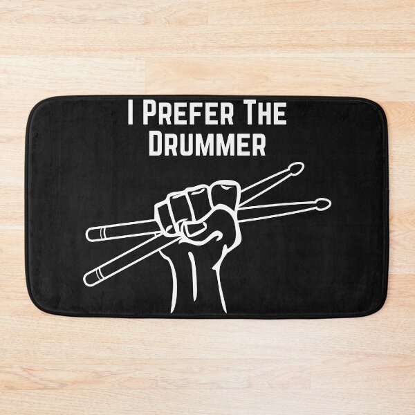 Item preview, I Prefer The Drummer T-shirt designed and sold by idarabdo.