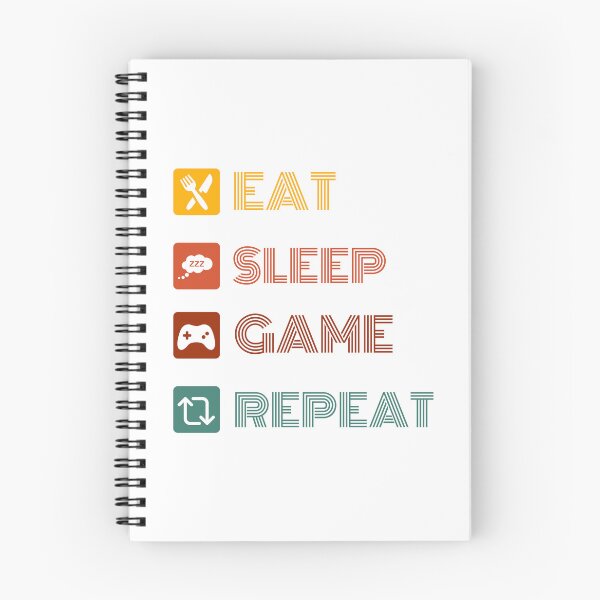 Item preview, eat sleep fix stuff repeat designed and sold by ZAKARIA BOUMAZA.