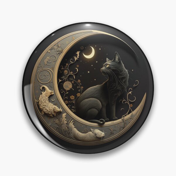 Item preview, Cat Noir #407 | Black Cat designed and sold by Black-Cats.