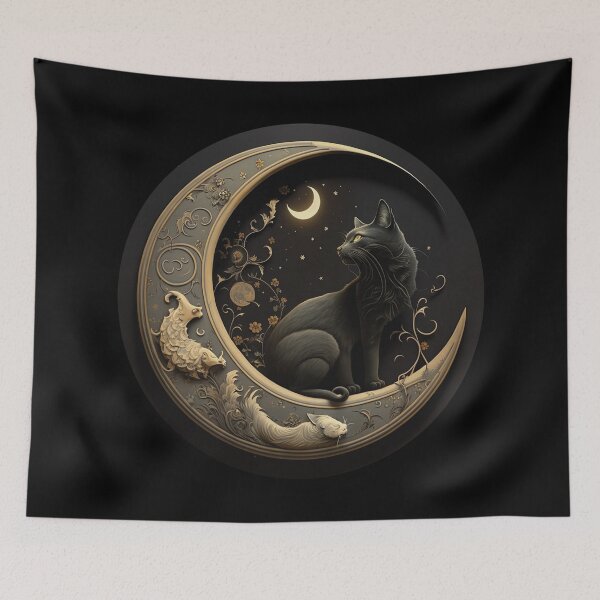 Item preview, Cat Noir #407 | Black Cat designed and sold by Black-Cats.