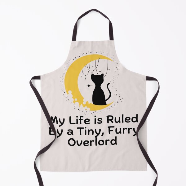 Item preview, Cat in the Moon My Life Is Ruled By a Tiny Furry Overlord  designed and sold by Cheeeeky.