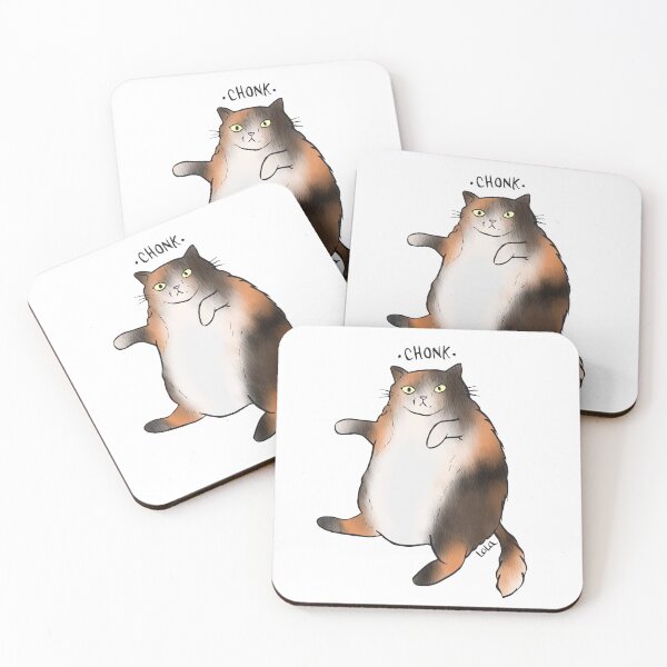 Item preview, Calico Chonk designed and sold by La Gata Lola.