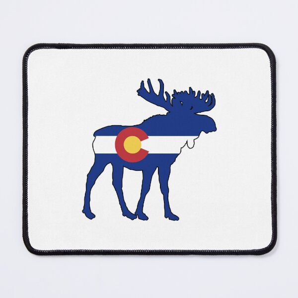 Item preview, Colorado Flag Moose designed and sold by Esskay Designs.