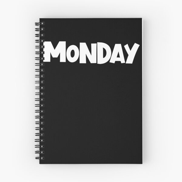 Item preview, Monday Day Of The Week Minimalist Funny Monday Gear designed and sold by DynamicDesign.