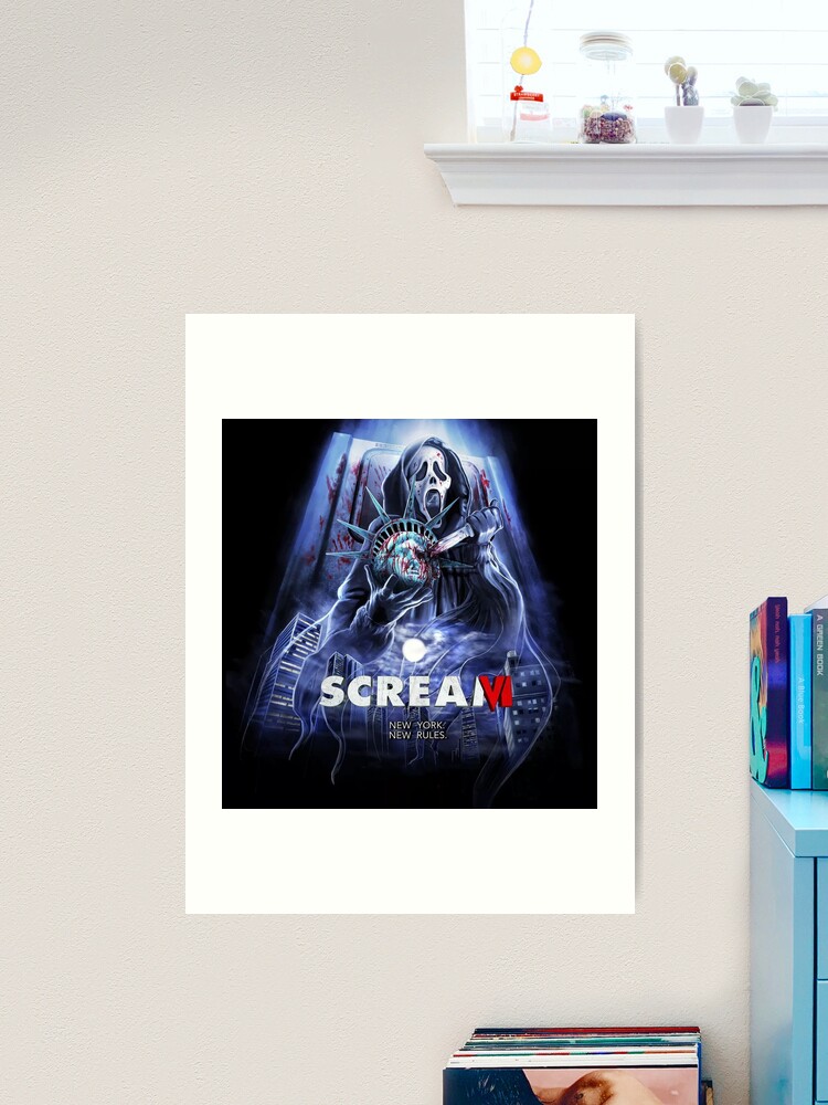 scream VI - scream 6 movie poster  Postcard for Sale by davidjones16598