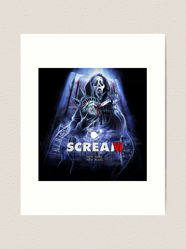 scream VI - scream 6 movie poster  Postcard for Sale by davidjones16598