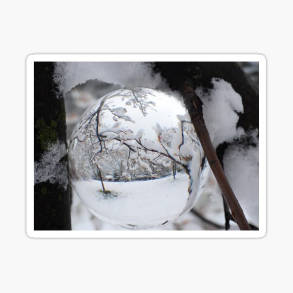 Item preview, Canadian Winter thru the Lensball designed and sold by PhotosBySusanne.